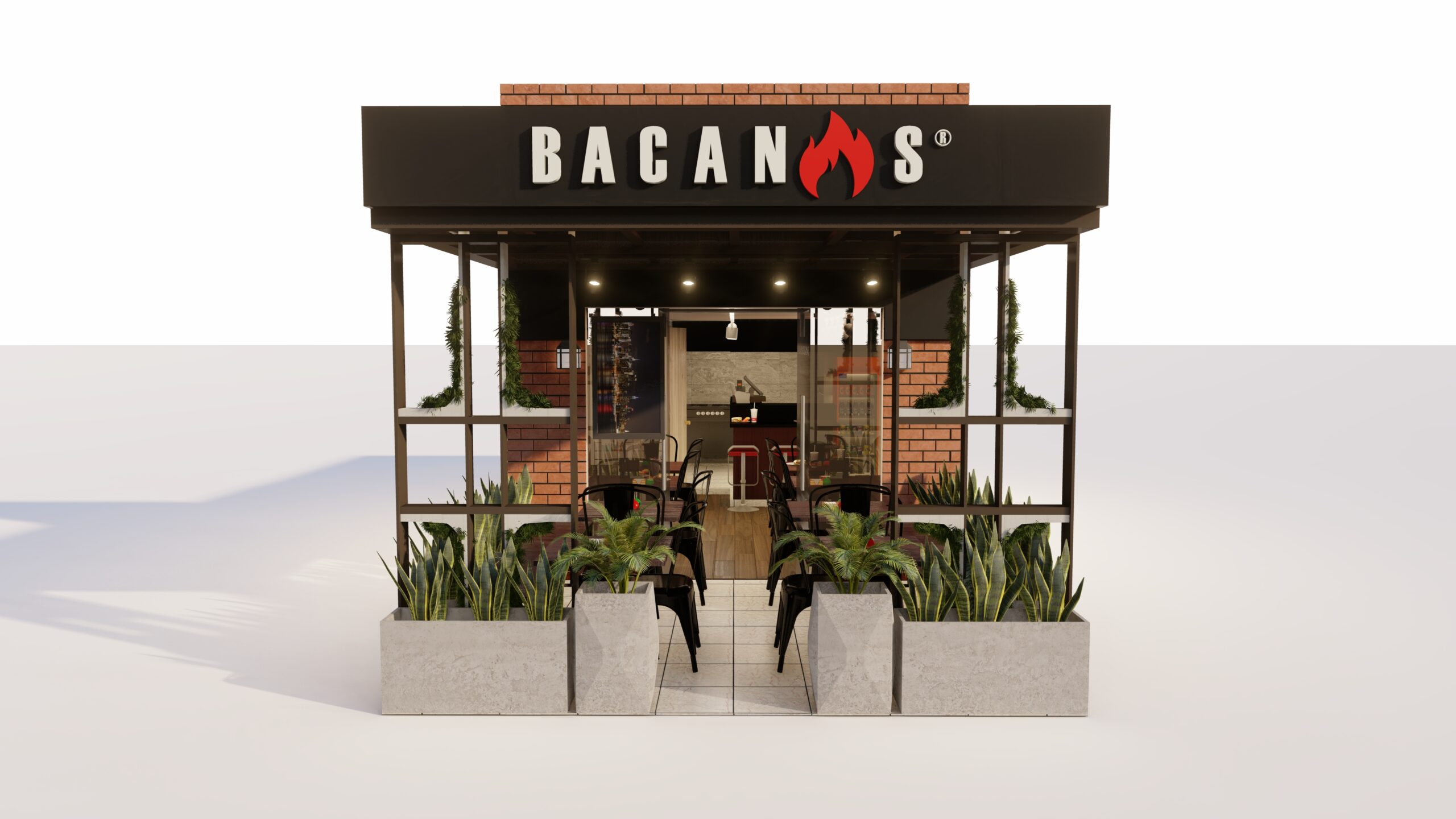 Diseño de Restaurante Bacano en Bucaramanga, Santander, 2024